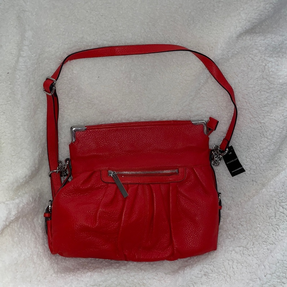 NWT Wilsons Leather leather bag